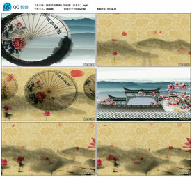 且吟春雨 舞蹈LED背景视频