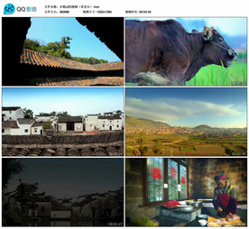 乡愁 LED舞台大屏背景视频