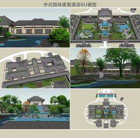 中式园林度假酒店