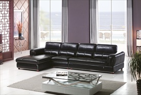 休闲皮沙发背景