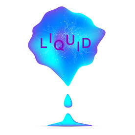 炫彩商业综合体几何图形海报