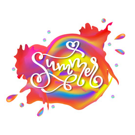 炫彩商业综合体海报几何图形