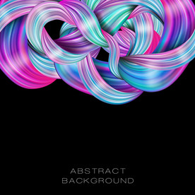 炫彩质感商业综合体海报背景板