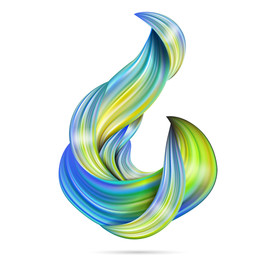 炫彩质感商业综合体不规则图形