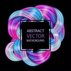 炫彩质感商业综合体海报背景板