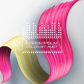 炫彩商业综合体几何图形