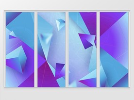 3D立体几何图形移门