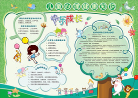 儿童心理健康知识