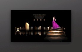 房地产广告金色城市未来