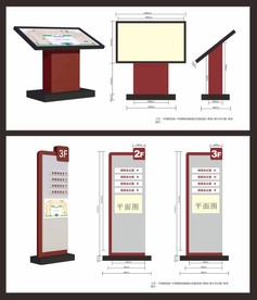 楼层索引导示牌