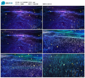 虫儿飞 LED舞台背景视频