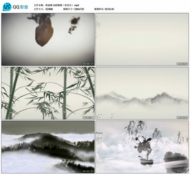 将进酒 LED舞台背景视频成品