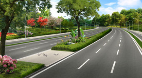 道路景观 公路绿化