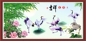 仙鹤图