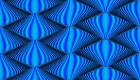 蓝色波浪线条背景