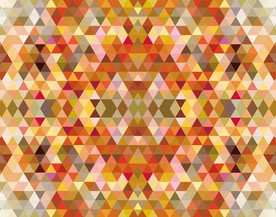 彩色三角形背景图