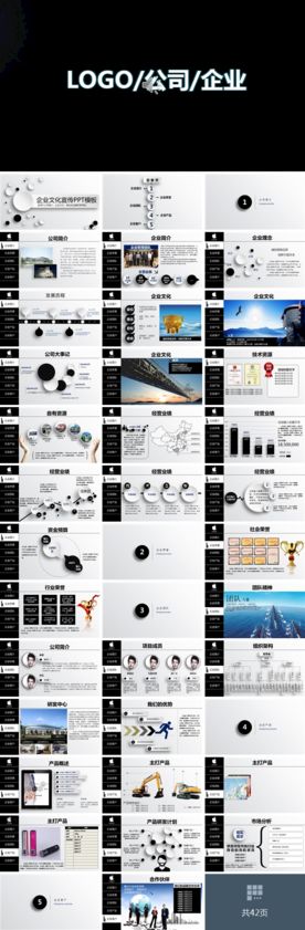 通用PPT 大气PPT 商务P