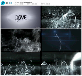 逝去的爱 舞台大屏背景视频成品