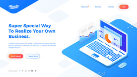 互联网页面设计模版