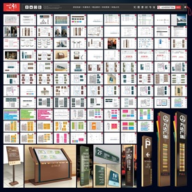 广场导视 商贸城导视