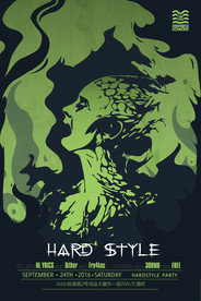 电子乐派对海报