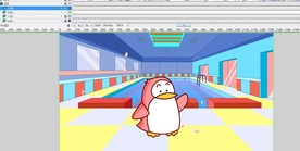 疯狂企鹅泳池边跳舞60秒