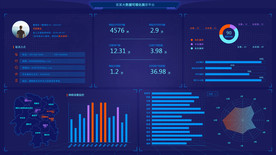 大数据可视化界面设计