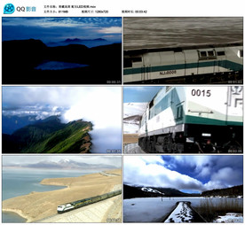 青藏高原 舞台大屏背景视频成品