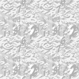 创意立体数字英文字体背景海报