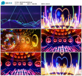 超级风格 舞台背景视频成品