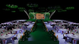 森系婚礼3d效果图