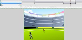 操场跨栏手20秒动画