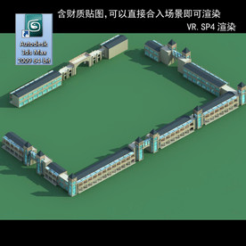 写字商业楼 商业群 现代商业