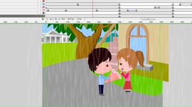 男孩雨中求爱被拒心里冰凉31秒