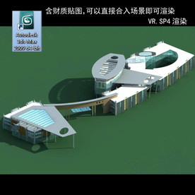 写字商业楼 商业群 现代商业