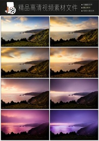 4K美丽风景云海风暴延时视频