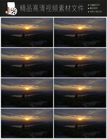 4K美丽风景云海风暴延时视频