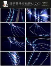 精美缤纷的炫光扫光素材模板