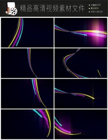 超多款带通道卡通图形转场素材包