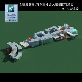 写字商业楼 商业群 现代商业