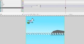 精卫填海67秒寓言成语动画