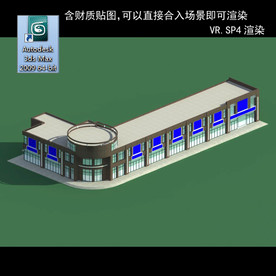 写字商业楼 商业群 现代商业