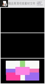 带通道的科技智能元素转场素材