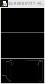 带通道的科技智能元素转场素材