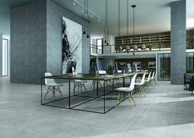 办公室 客厅 瓷砖效果图