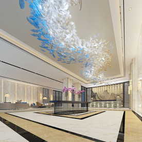 高端售楼部 大厅设计