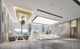 售楼部大厅模型