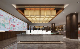 售楼部室内模型