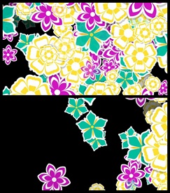 花朵飘舞散落遮罩特效转场视频