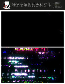 电视雪花噪点光斑汇聚图形视频